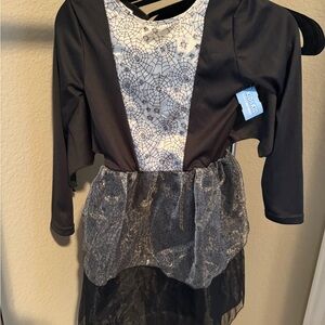 Kids Spider Web Costume - Black and White